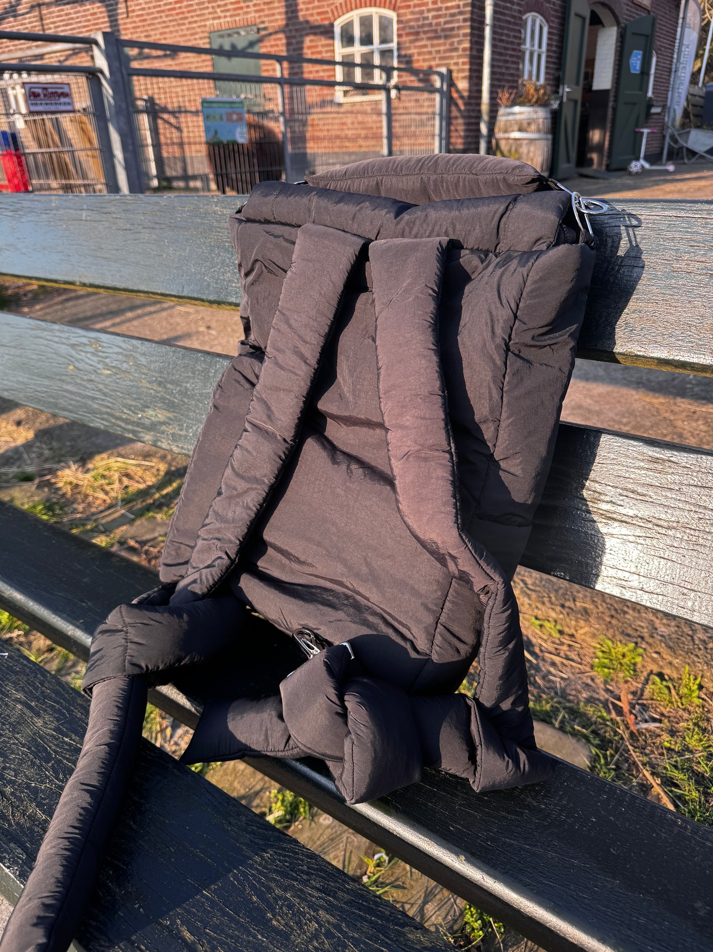 Puffer Pal Backpack Black