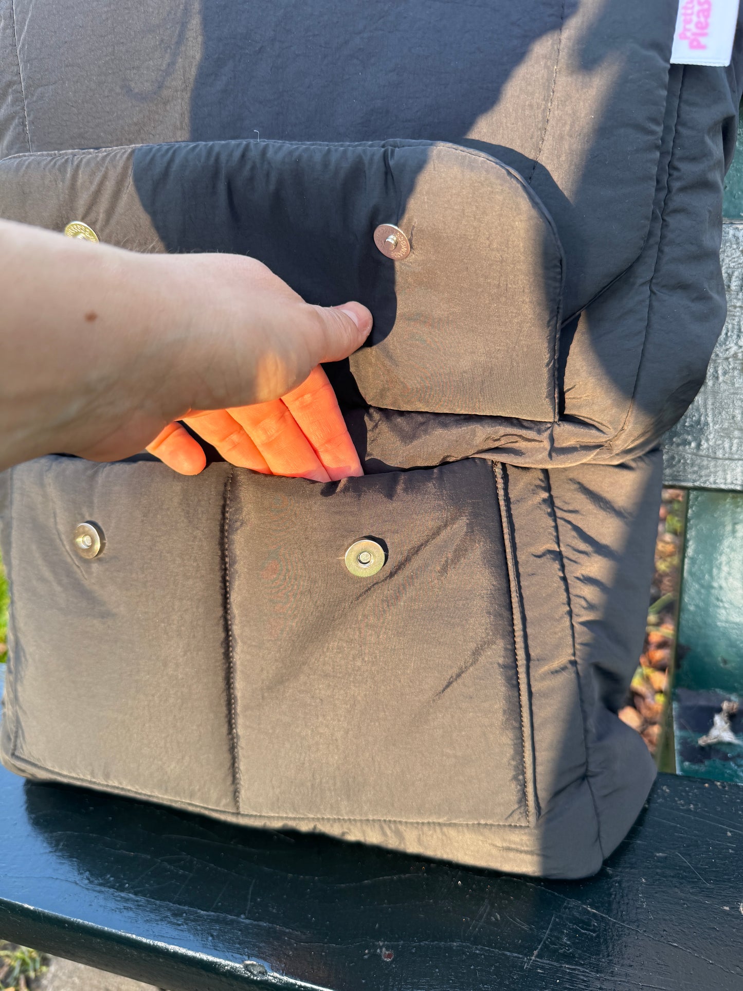 Puffer Pal Backpack Black